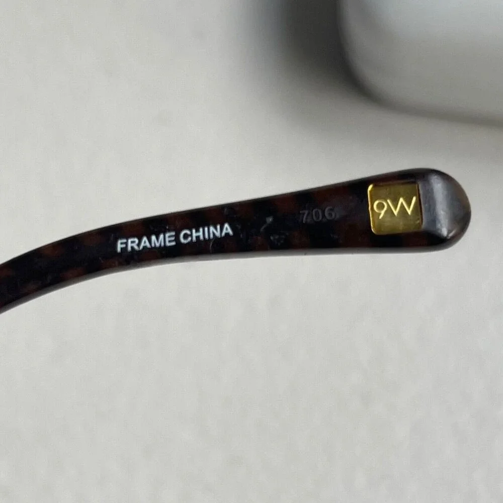 Nine West Eyeglass Frames Satin Brown with Case NW1067 210‎ 51-16-135